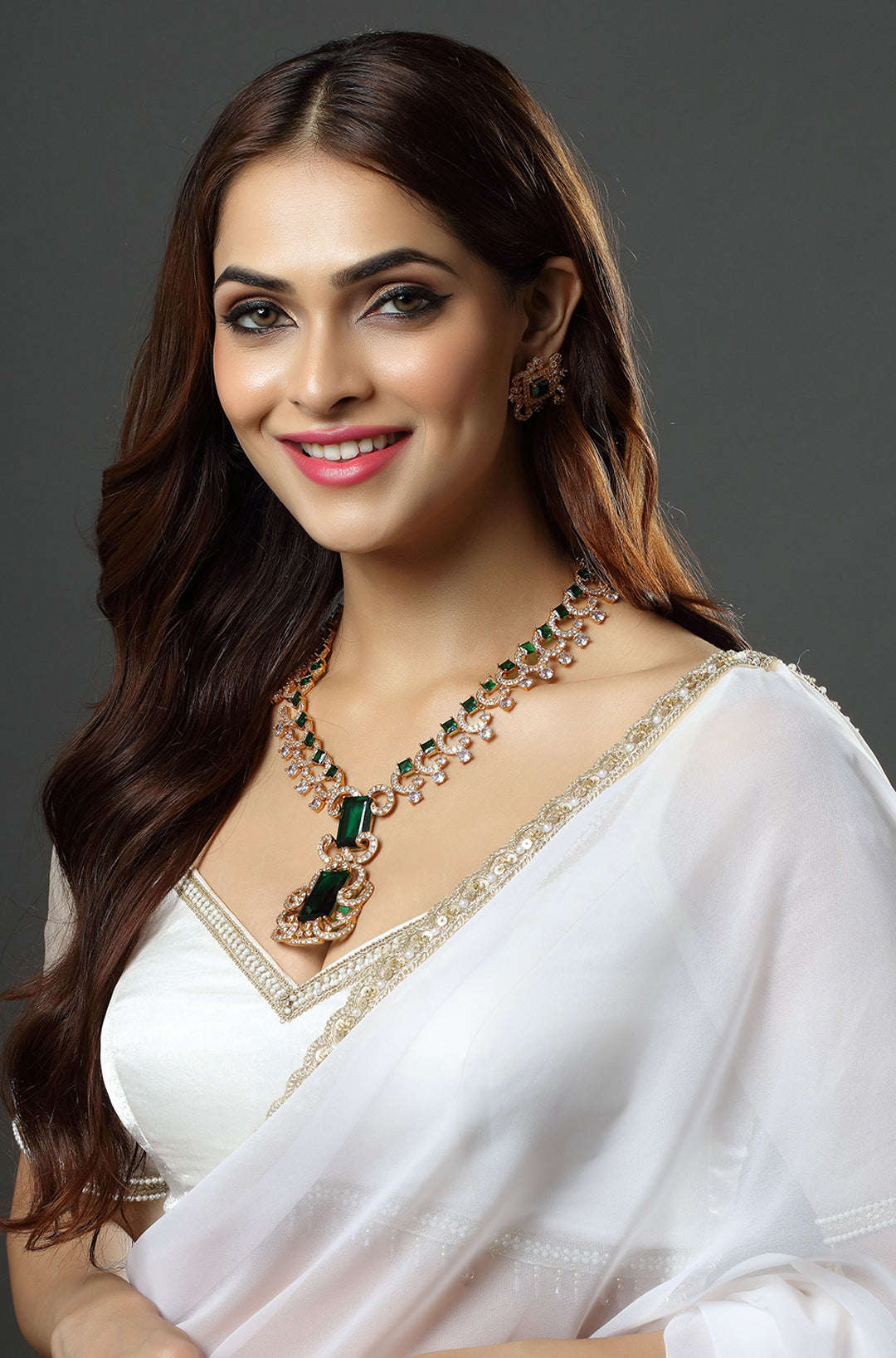 Nita Ambani Inspired Diva Necklace Set