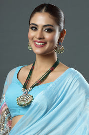 Royal Meenakari Kundan Necklace