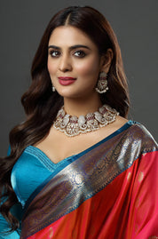 Shahi Poshak Pearl Choker Necklace