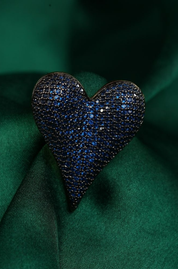 Irresistible Heart Shaped Stone Ring