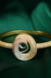 Rose Bangle and Ring set