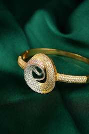 Rose Bangle and Ring set