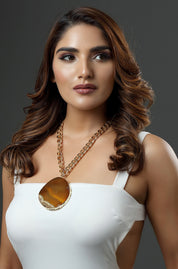 Desert Hues Statement Necklace