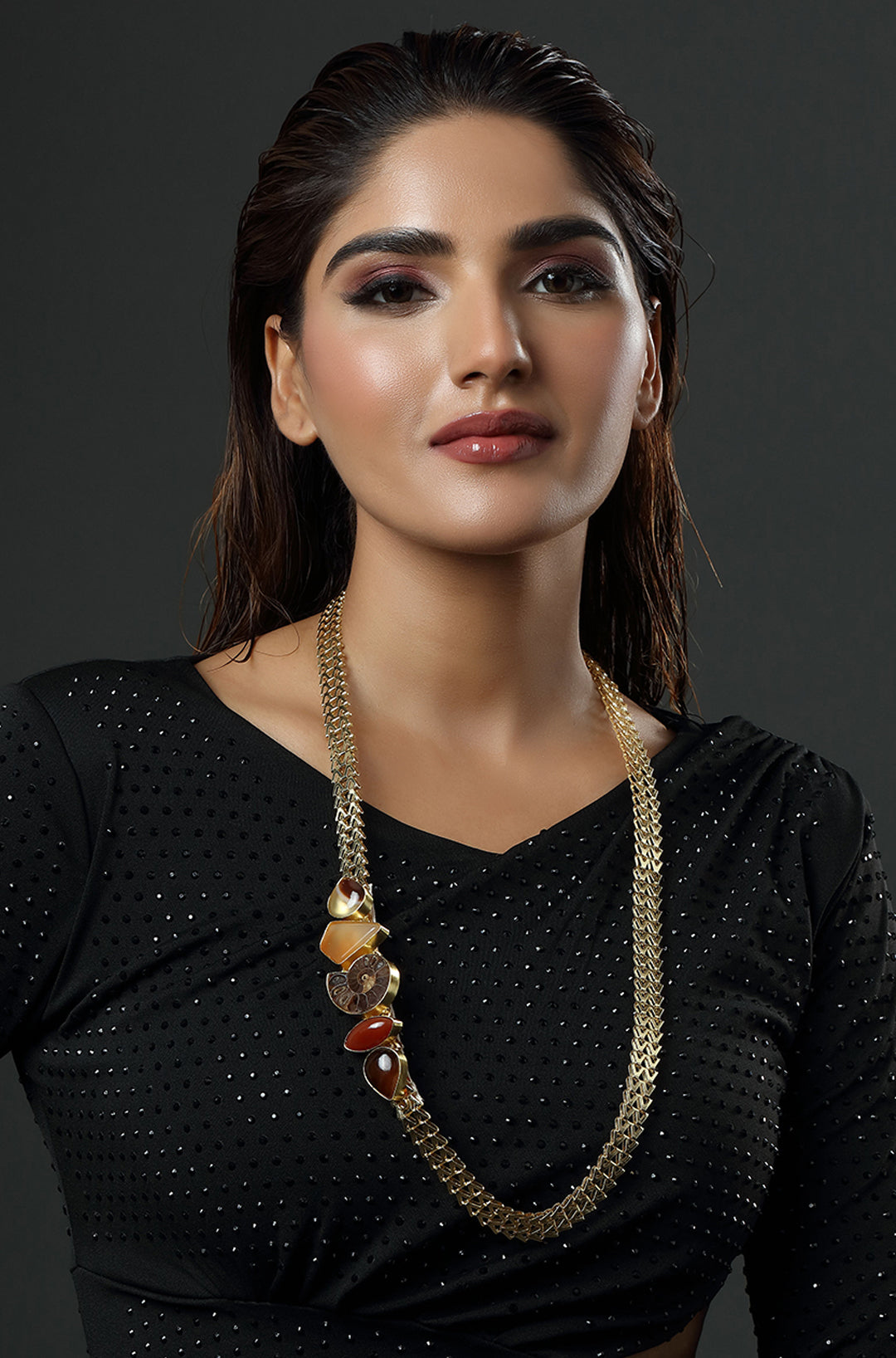 Earth's Gradient Chain Necklace