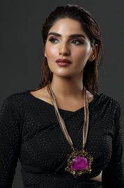 Pink Spectrum Grandeur Necklace