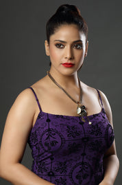 Dark Serenity Charm Necklace