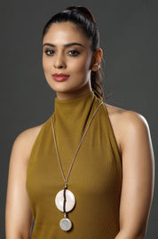 The Lunar Disc Necklace