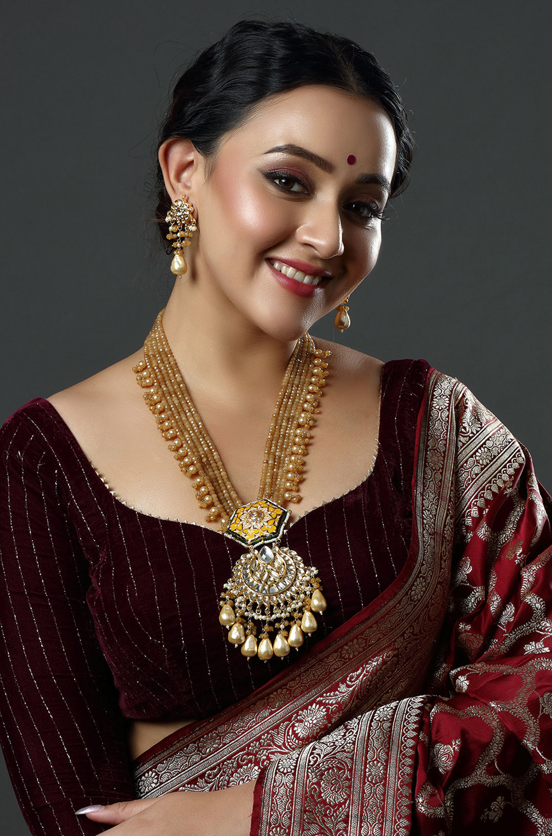 Marigold Radiance Heritage Necklace