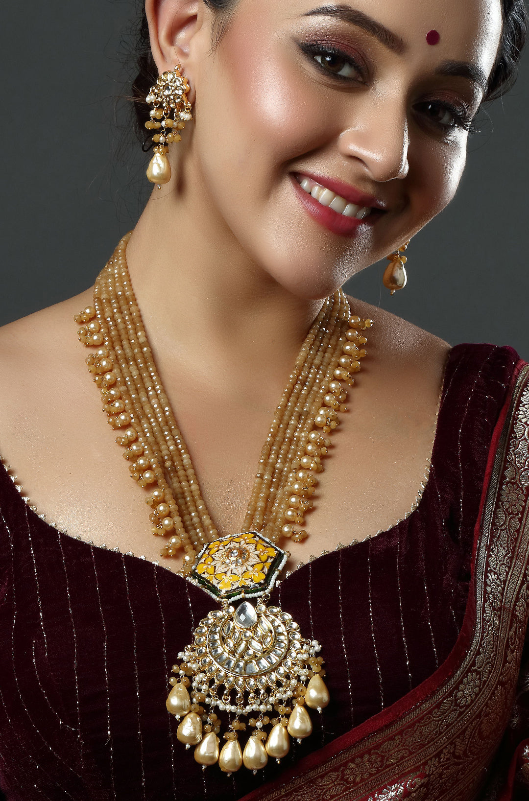 Marigold Radiance Heritage Necklace