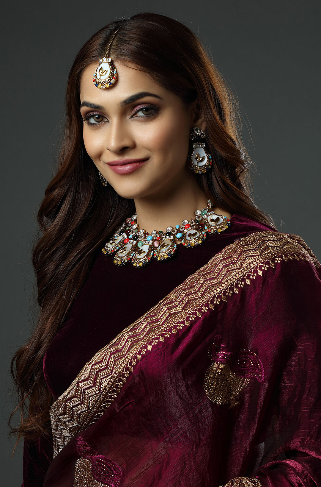Kalamkari Couture Necklace