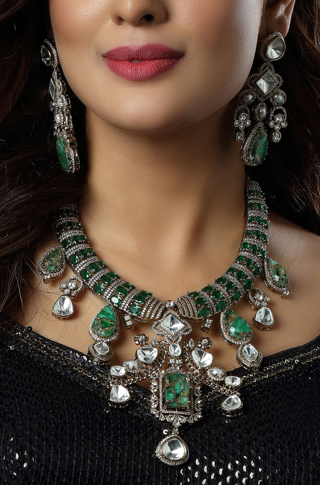 Emerald Imperial Grandeur Necklace