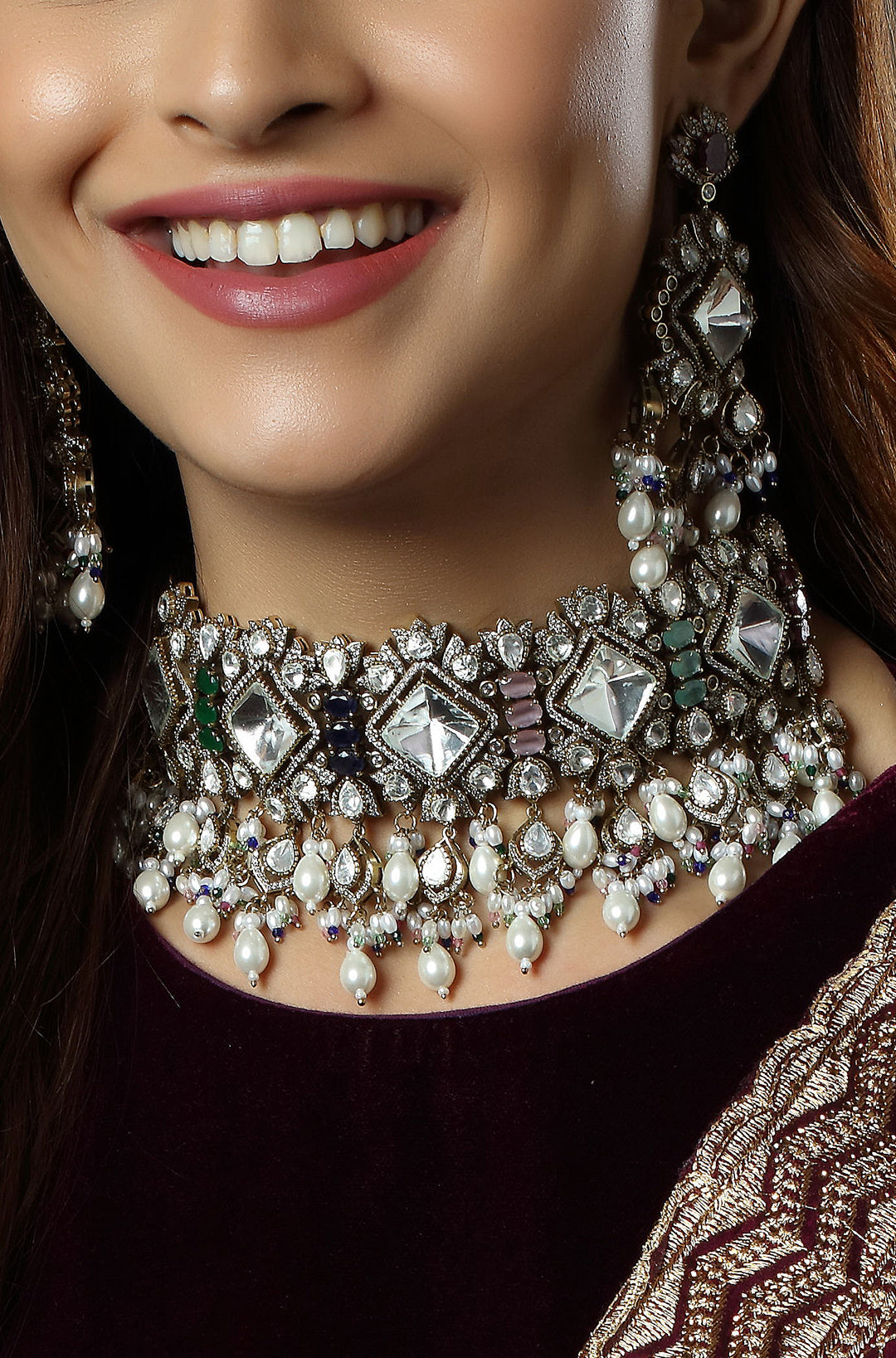 Kaleidoscope Choker Necklace