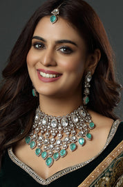Emerald Lagoon Choker Necklace