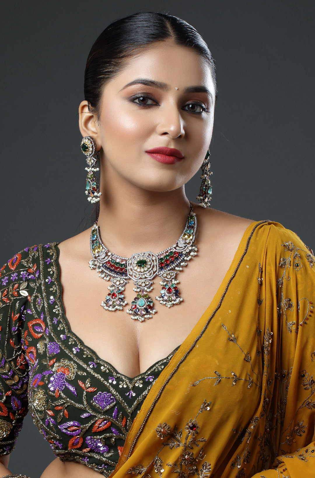 The Gemstone Mosaic Necklace