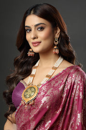 Rajputana Enamel Grandeur Necklace