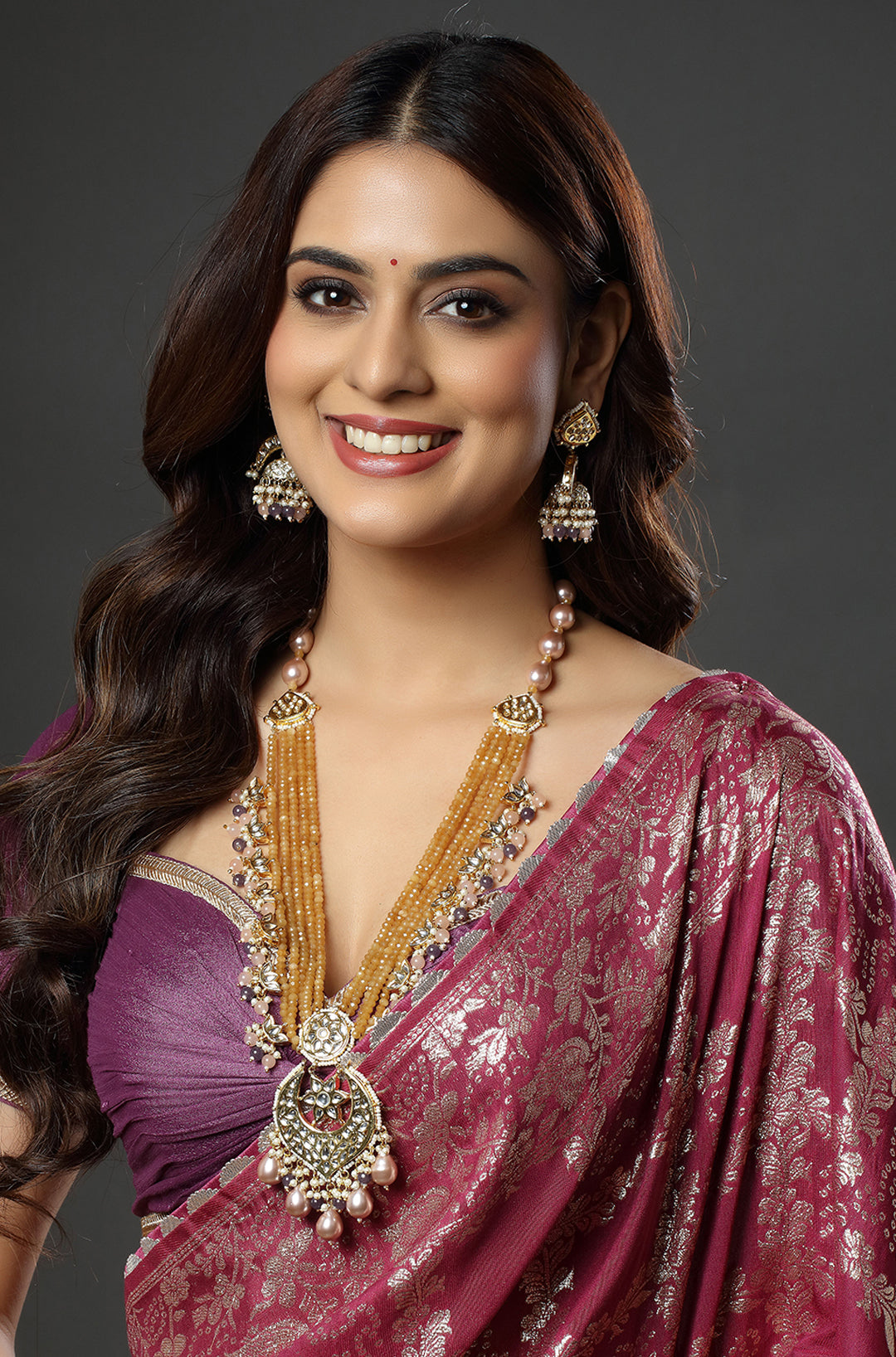 Golden Cascade Necklace