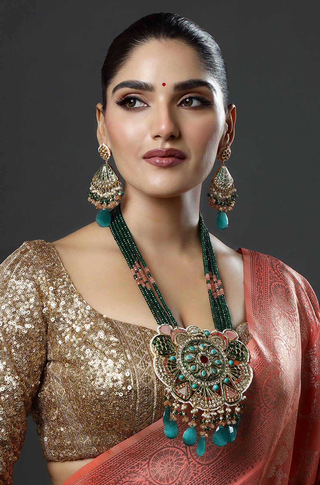 Festive Jadau Splendor Necklace