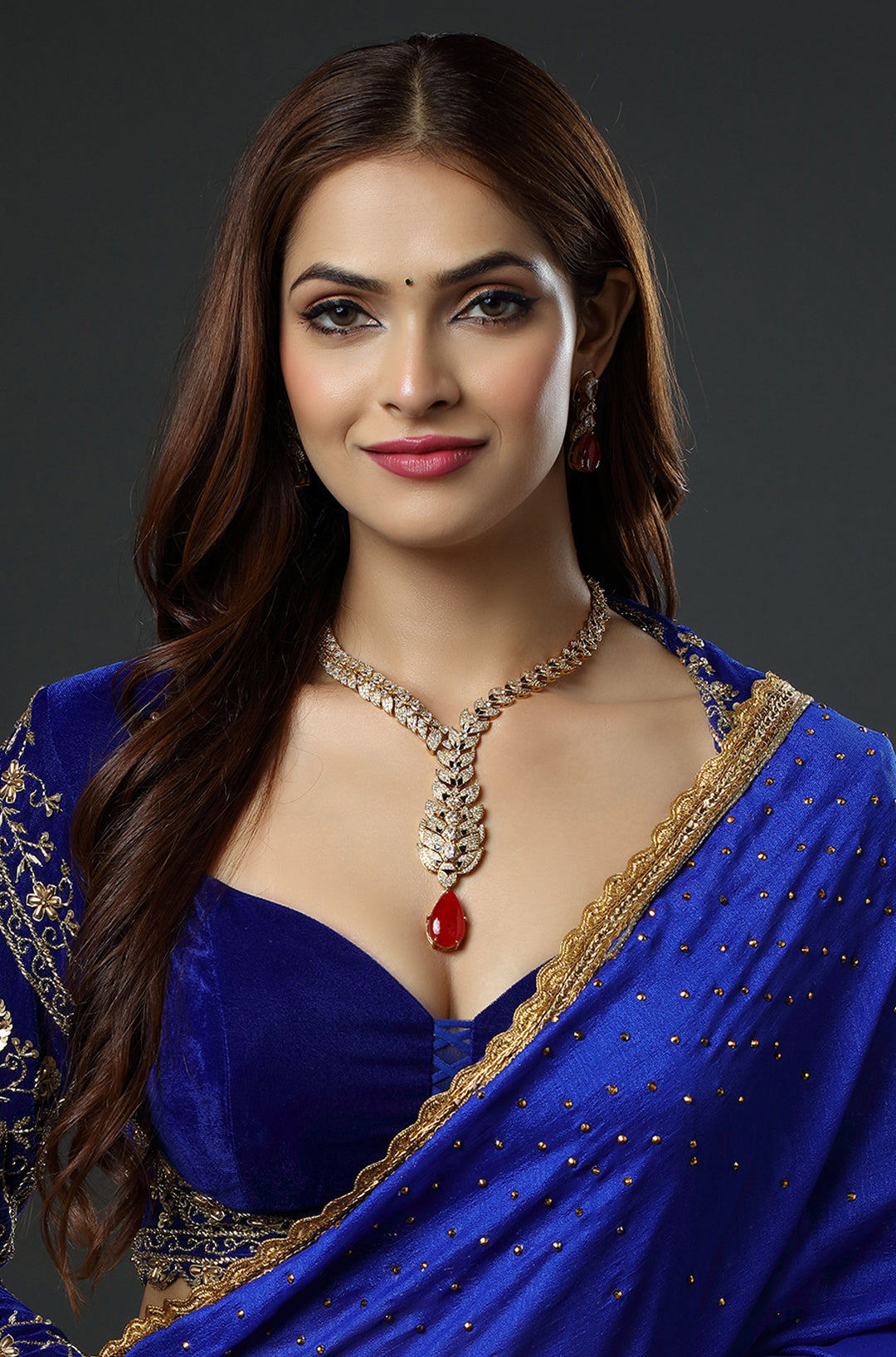 Teardrop Glamour Necklace