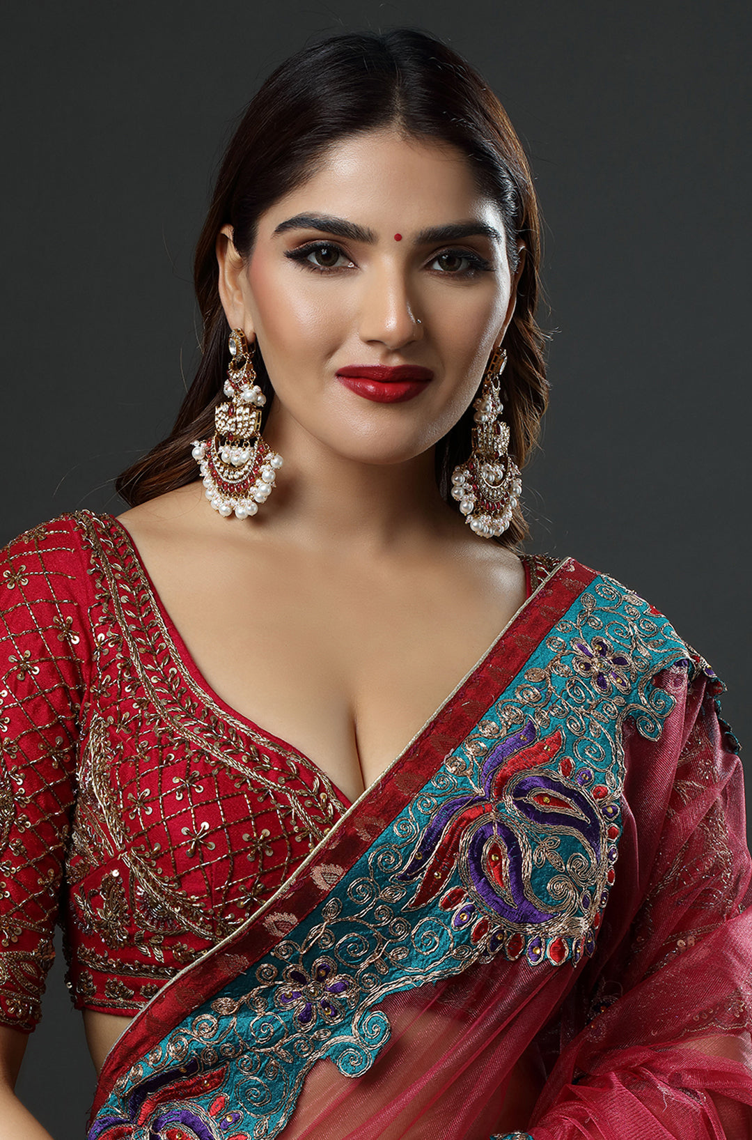 Pearl Palace Jhumkas
