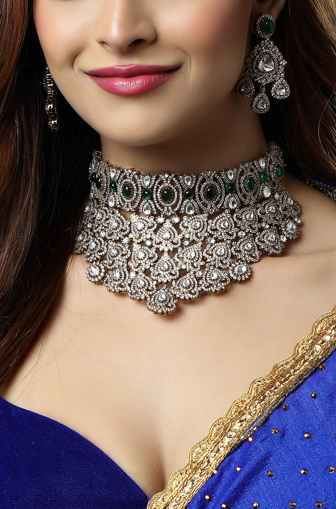 Emerald Ice Grandeur Choker