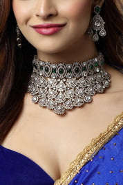 Emerald Ice Grandeur Choker