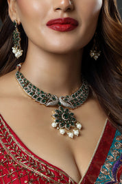 Veridian Bloom Necklace