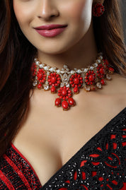 Rajwadi Ruby Necklace