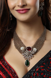 Regal Bloom Symphony Necklace