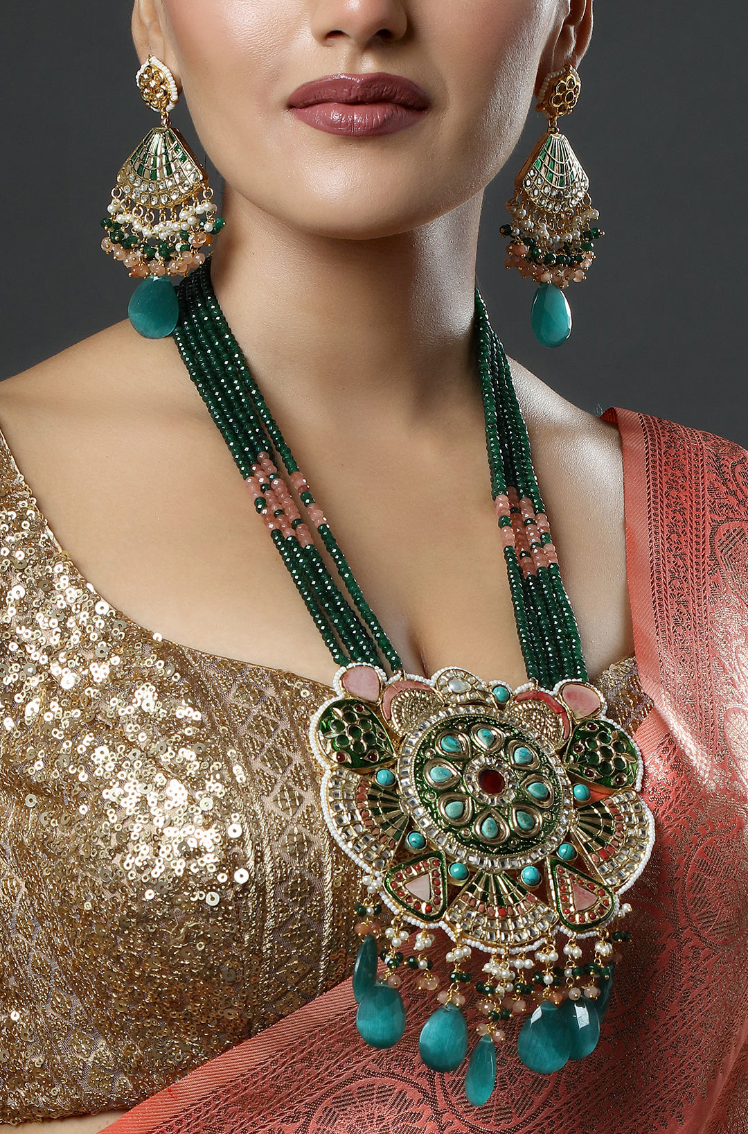Festive Jadau Splendor Necklace
