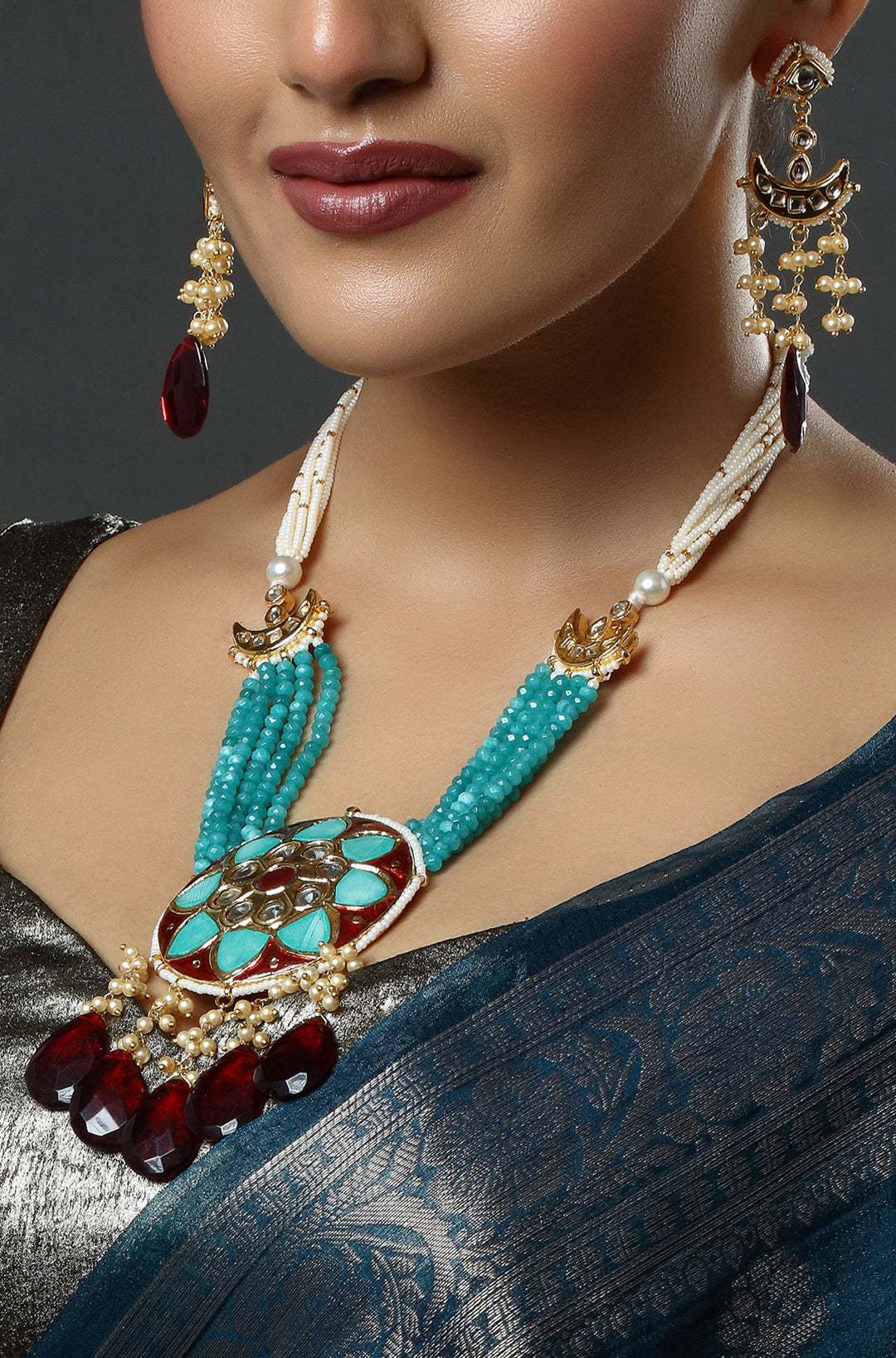 Classic Imperial Heavy Bridal Choker Necklace