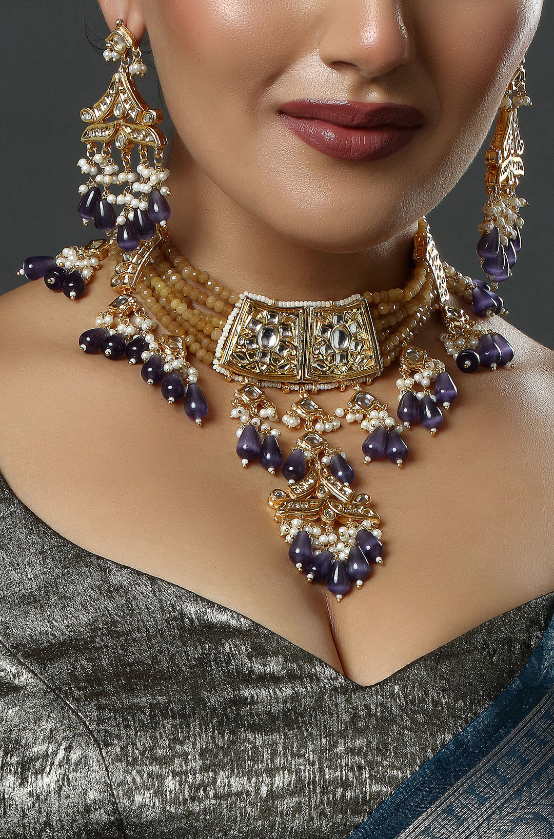 Violet Vogue Necklace