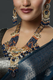 Sapphire Orange Grandeur Necklace