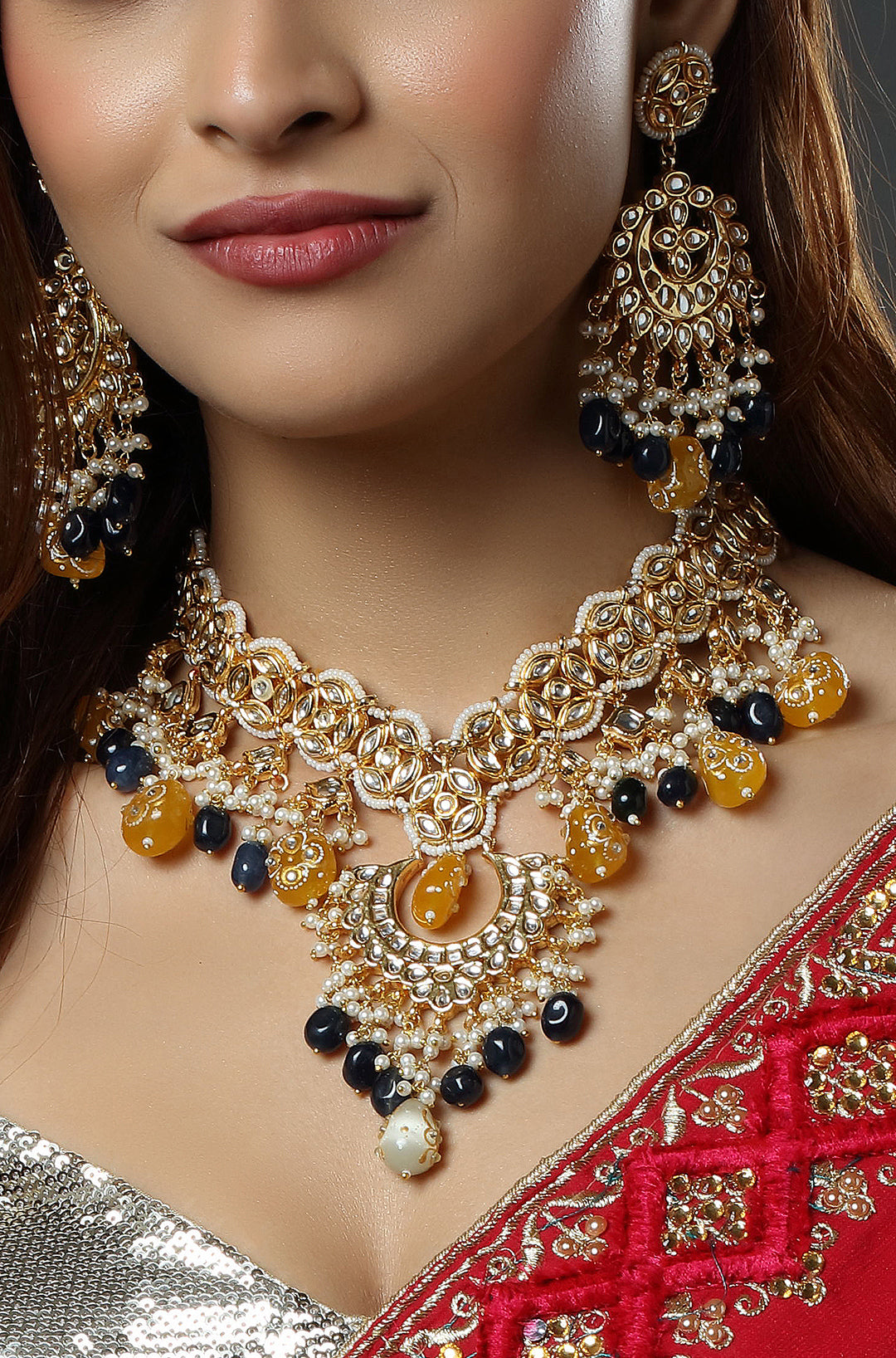 Kundan Grandeur Bloom Necklace