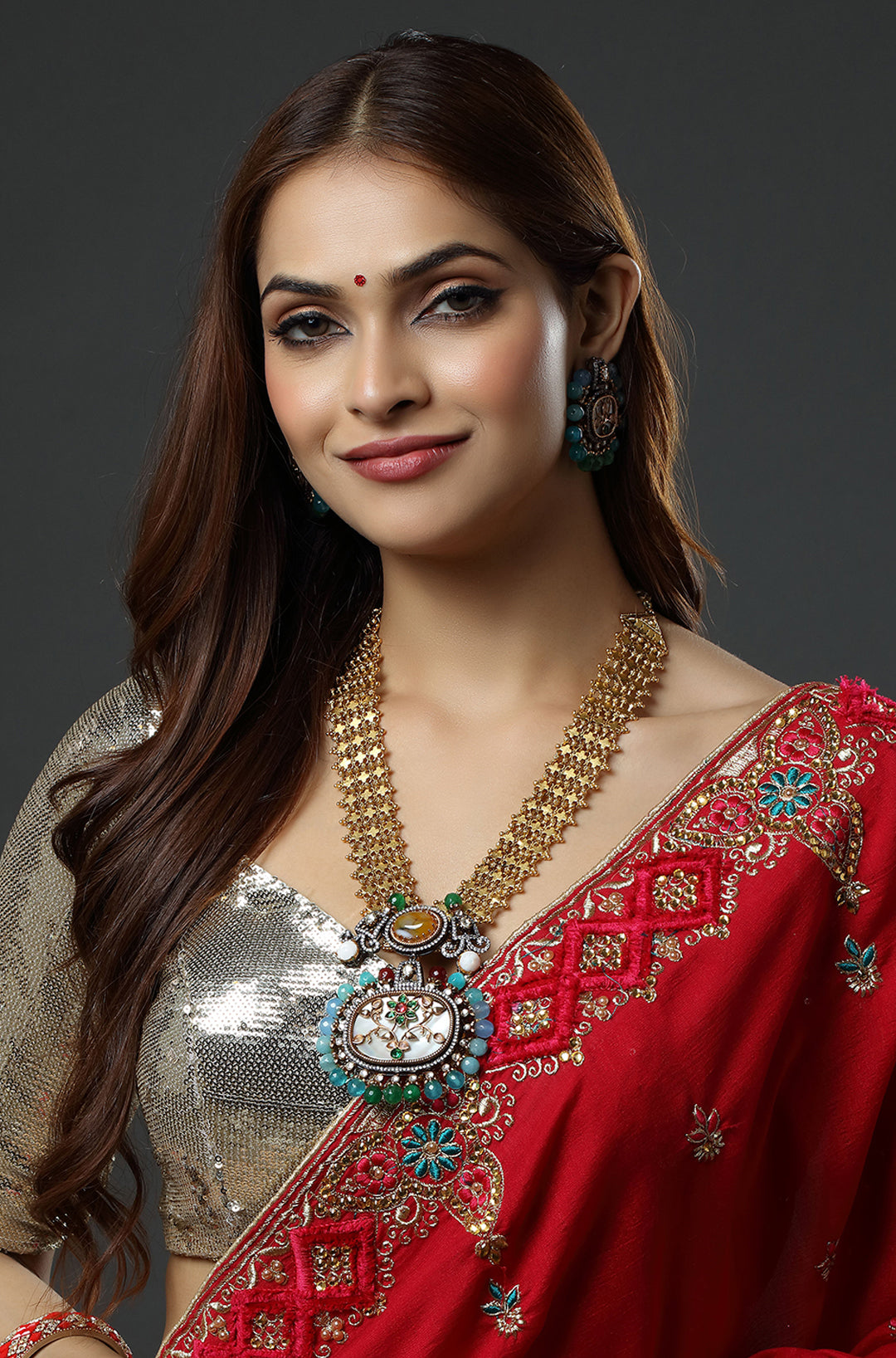 Patola Pushp Necklace