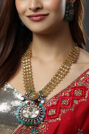 Patola Pushp Necklace