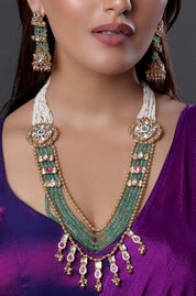 Maharani Style Beaded Necklace Set