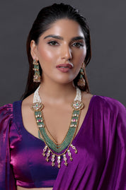 Maharani Style Beaded Necklace Set
