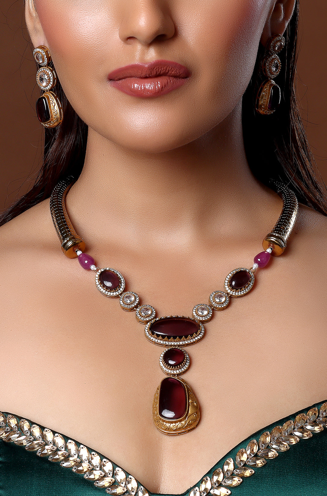 Royal Patiala Necklace Set