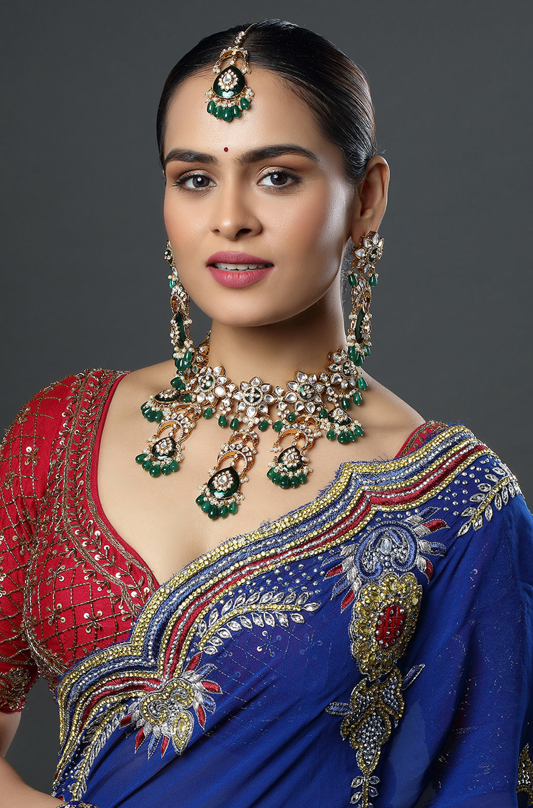 The Timeless Emerald Ensemble Necklace