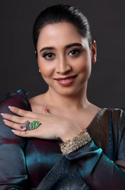 Mor Pankhi Finger Ring