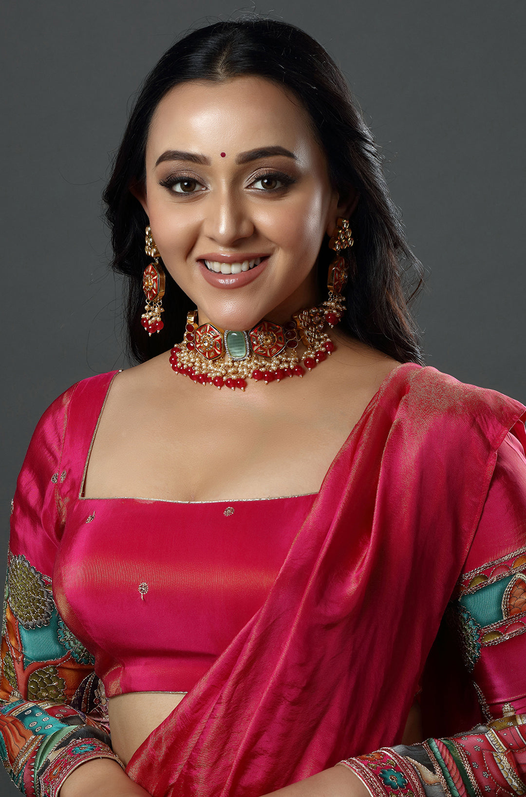 Lal Mahal Royal Radiance Choker Necklace