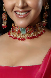 Lal Mahal Royal Radiance Choker Necklace