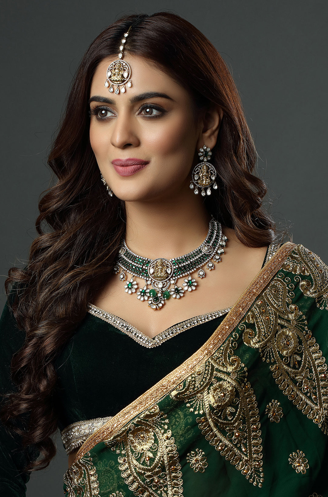 Maharani's Sacred Jewel Necklace