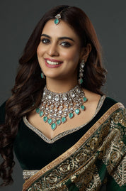 Emerald Lagoon Choker Necklace