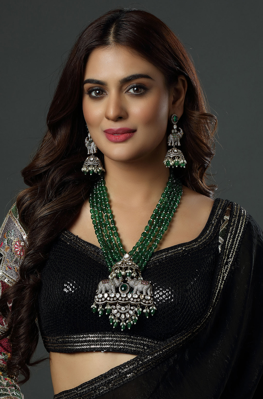 Maharani's Green Majesty Necklace