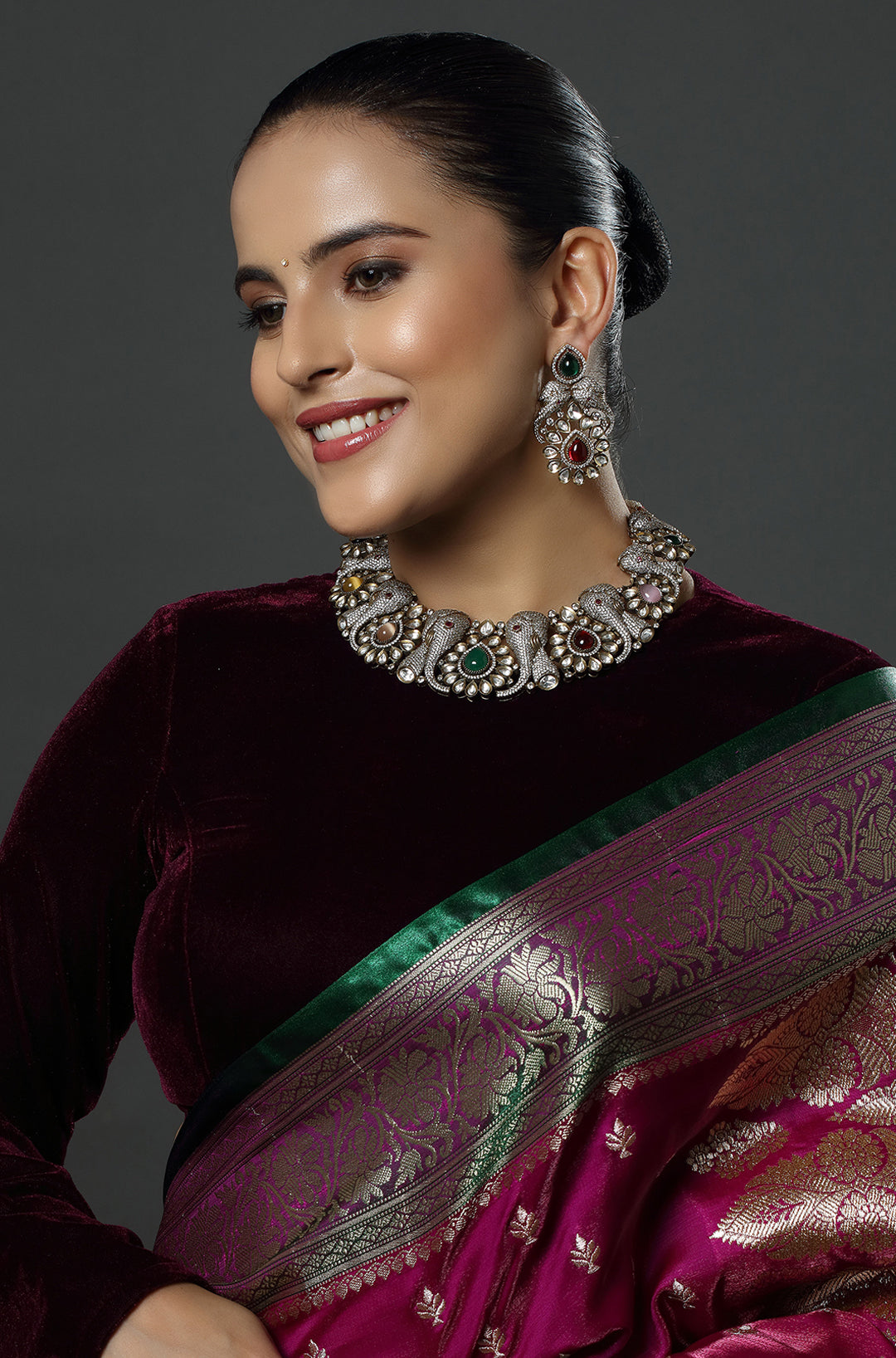 Royal Victorian Hathi Neckpiece