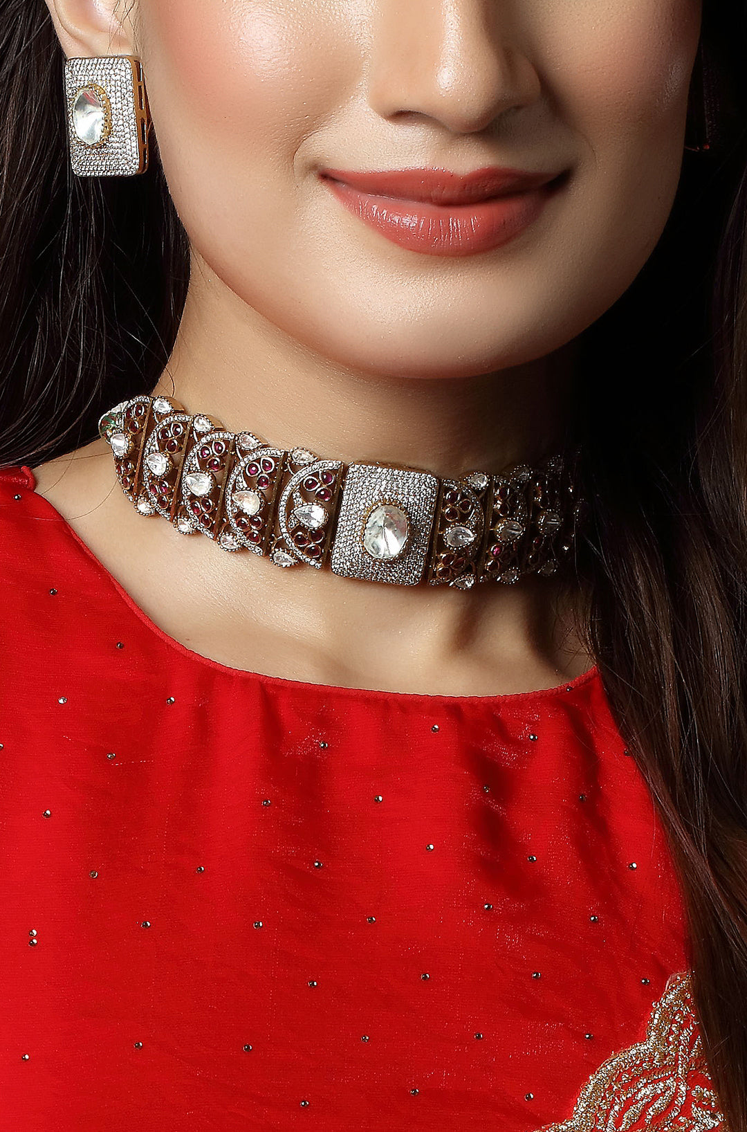 Designer Kundan AD Choker set
