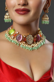 The Kaleidoscope Garden Choker Necklace