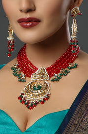 The Ruby Emerald Empress Choker Necklace