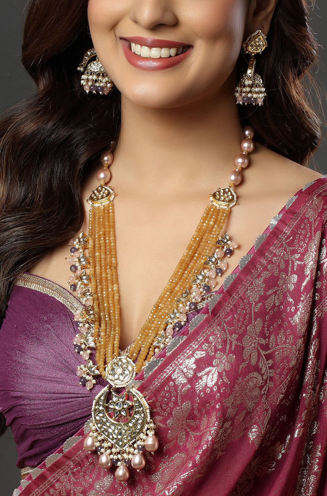 Golden Cascade Necklace
